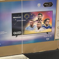 Hisense 75” TV 