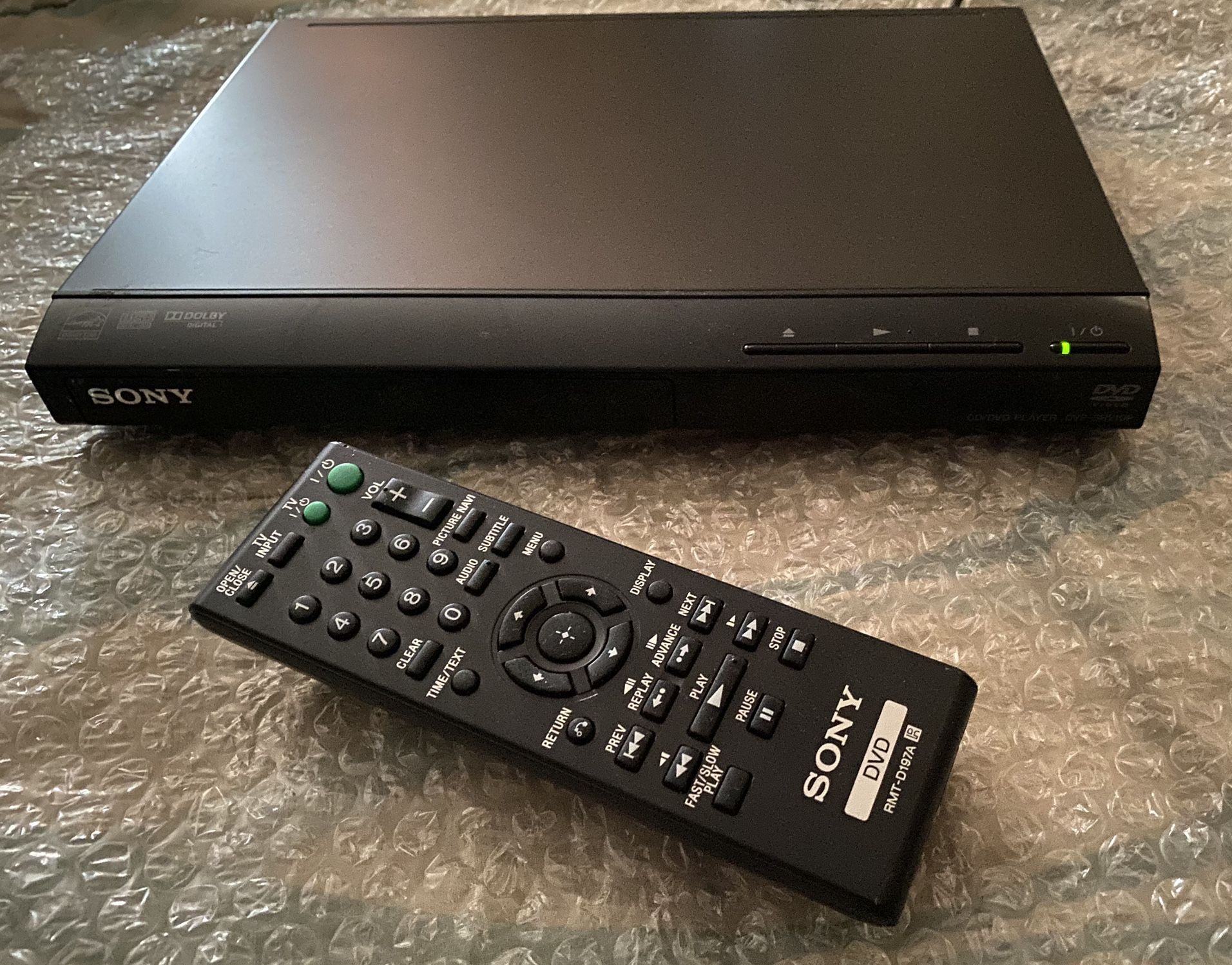 Sony CD/ DVD Player- Black
