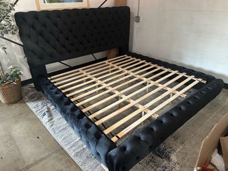 π₯π€ DREAM QUEEN BLACK PLATFORM BED π€π₯