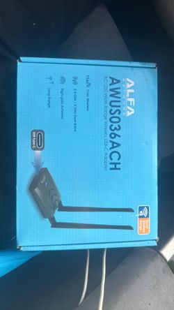 ALFA Network AWUS036ACH USB-C WiFi Adapter – Brand New