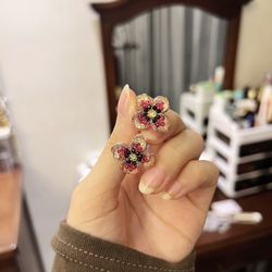 Floral Earring Brand New 