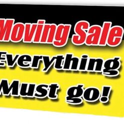 MOVING SALE