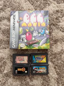 Nintendo gameboy advance games 35 each