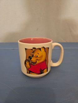 Vtg Disney Winnie the Pooh Ceramic Coffee Mug