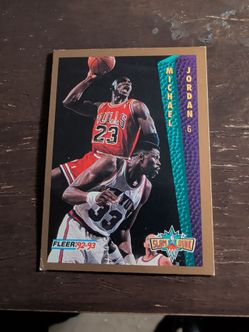 1992-93 Fleer Michael Jordan card number 273