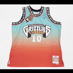 Mitchell & Ness Mike Bibby Vancouver Grizzlies 1998 Fadeaway Swingman Jersey