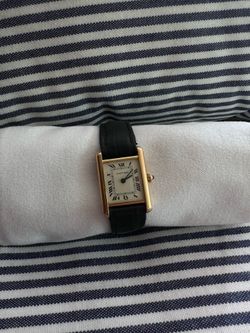 Cartier tank watch