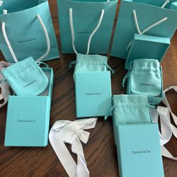 Gucci, Tiffany, LV & Christian Louboutin Bags or Box 