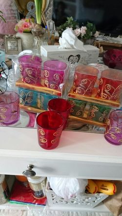Candles holder each pair 6$