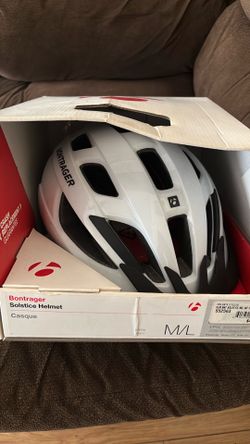 Helmet white and black M/L