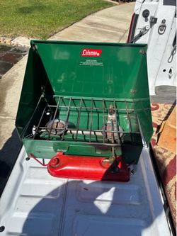 Coleman camp stove vintage
