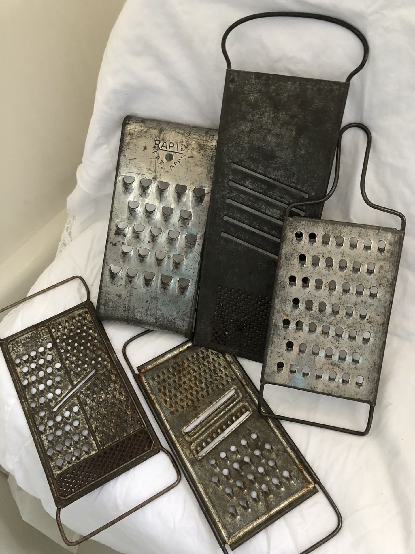 Cheese Graters a Vintage Collection