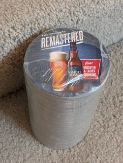 125 beer coasters Sam Adams sealed the original remastered