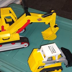 Playmobil Excavator and Skidsteer