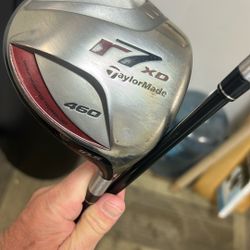 Taylor made our 7XD driver and Threewood regular flex