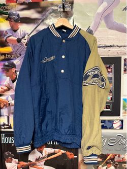Vintage 90’s Houston Astros Starter Two-Tone Windbreaker Jacket Size L Rare