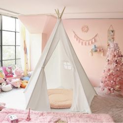 New Condition - More Than 6ft Tall Kids Play Tent Measuring 48" x 48" x 72"
