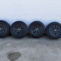 265/70/16 All terrain 3rd Gen Tacoma TRD Off-Road tires and rims 