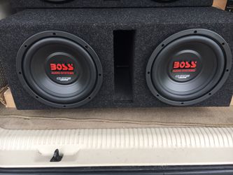 Boss Chaos 12s in ported box. New