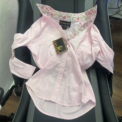 Pink Ariat Formal Shirt (originally $84.95 Now $65)