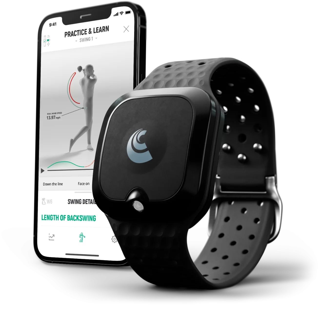 DeWiz Golf swing analyzer 