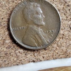 US Mint Mark S Rare 1951 Wheat Penny