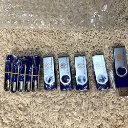 10 Usb Flash Drive  (8 gb each) New