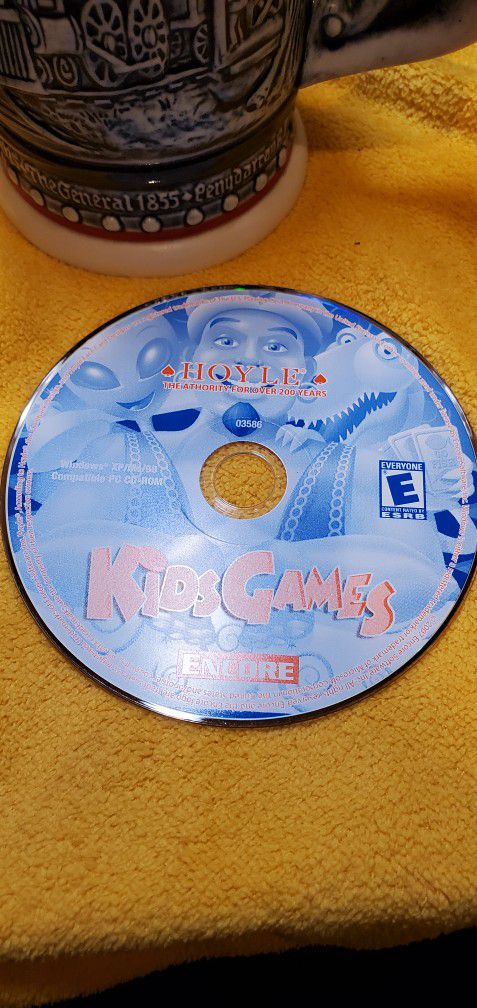 Windows Software Hoyle Kids Games CDROM Chinese Checkers, Snakes And Ladders, More