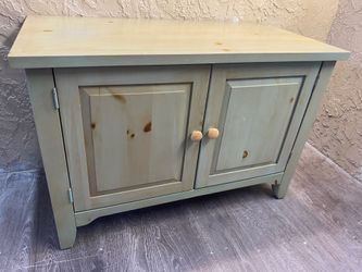 Solid Wood Storage Cabinet (HEAVY) - Local Delivery for a Fee - See My Other Items 😀
