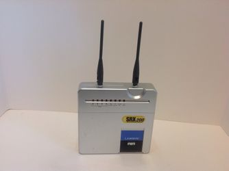 Cisco Linksys Wireless -G Broadband Router with SRX200 (WRT54X2)