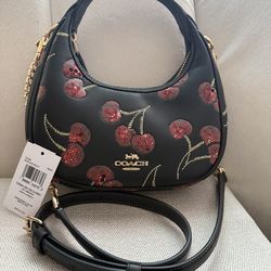 Coach Carmen cherry bag