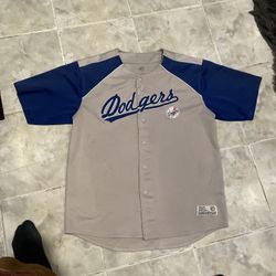 Los Angeles Dodgers Baseball Jersey Size XL Gray MLB Baseball Dynasty