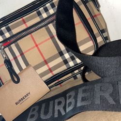 Burberry paddy Check Crossbody Bag