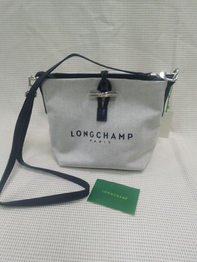 Longchamp Essential Toile Bucket Bag