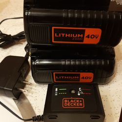40v Black And Decker Battery And Charger for Sale in Johnson City, TN -  OfferUp