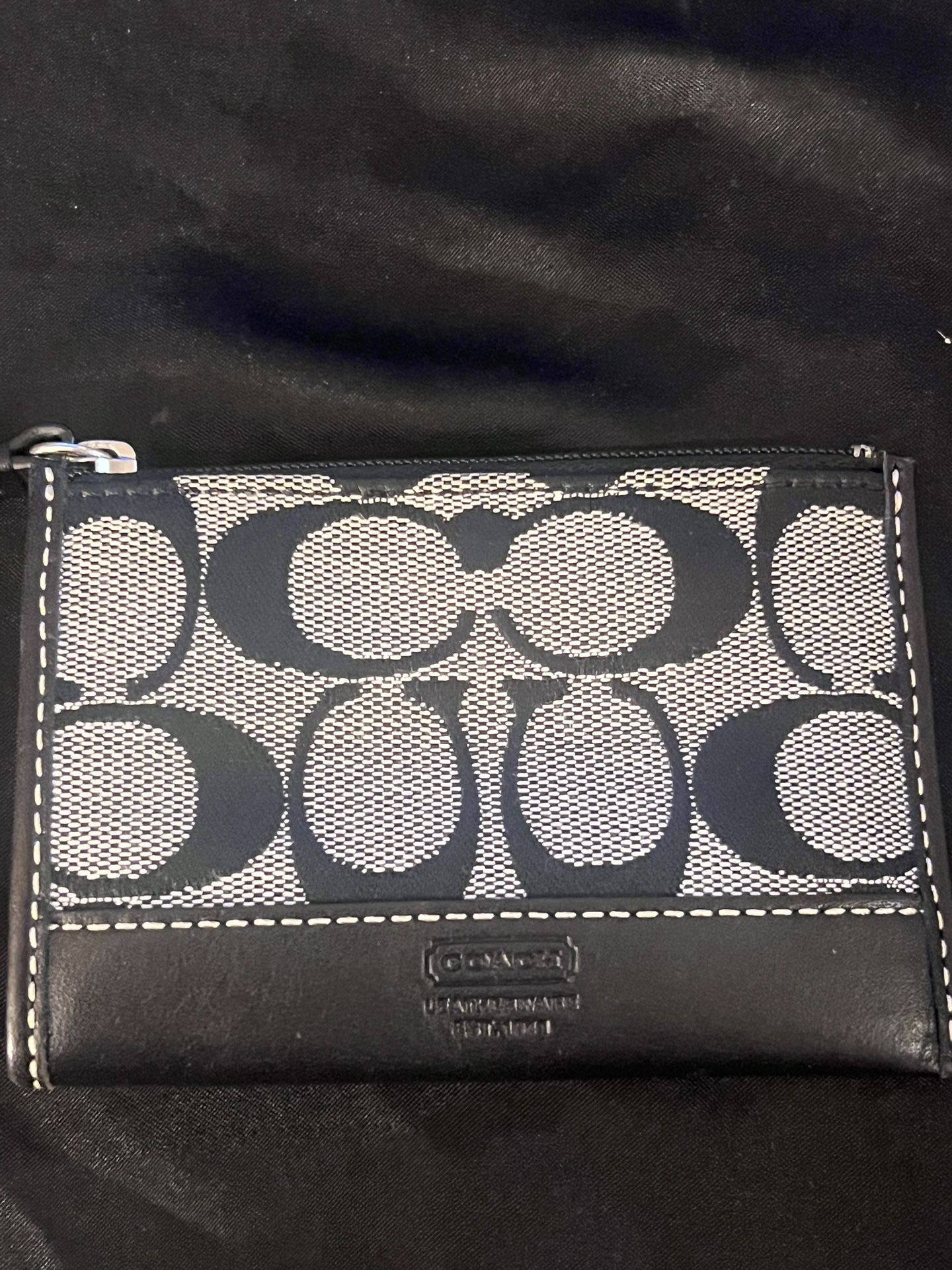 Coach Signature Mini Skinny ID Case