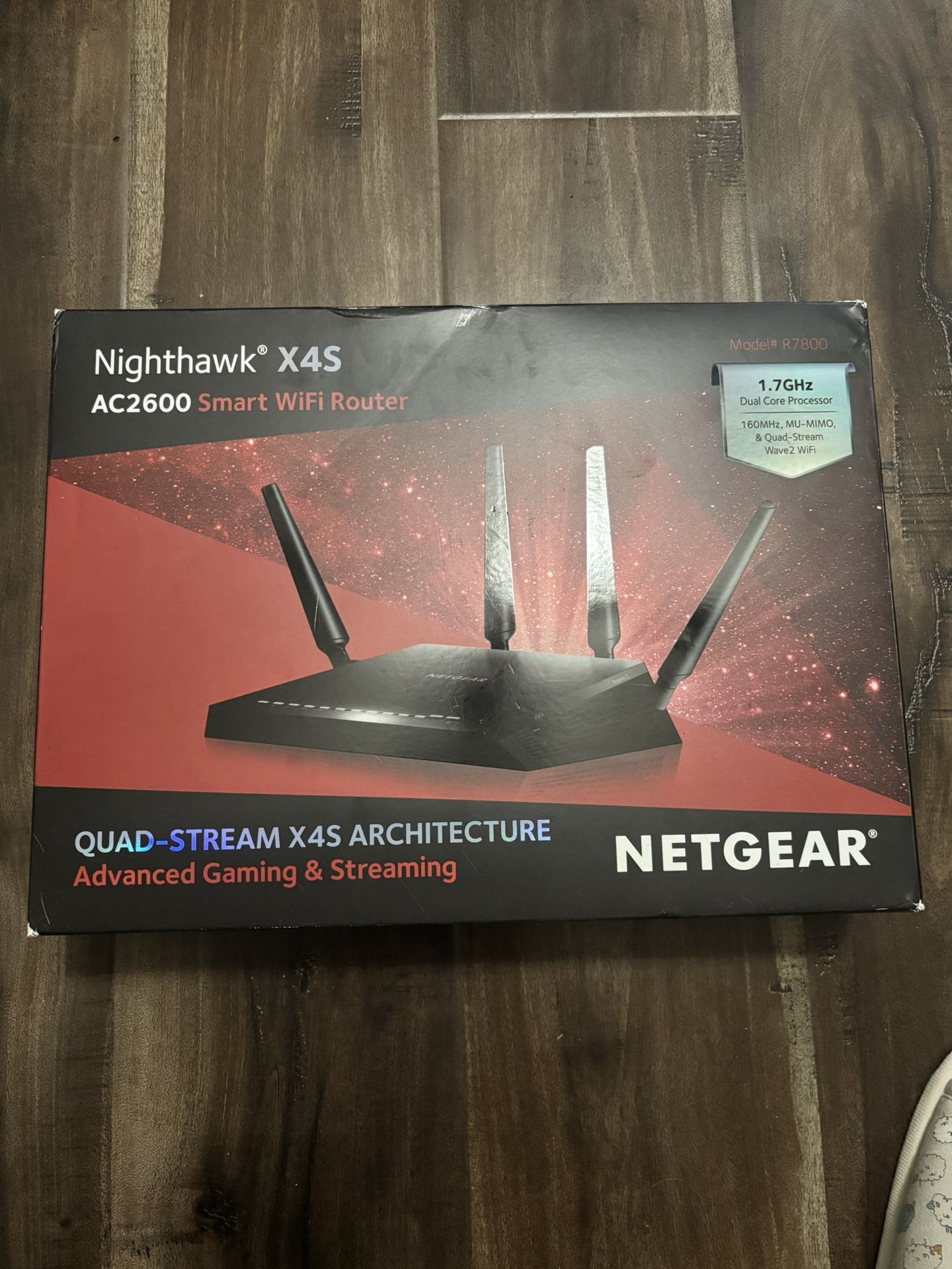 NETGEAR Nighthawk X4S Smart WiFi Router (R7800) - AC2600