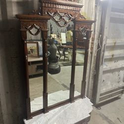 Design Toscano- Downey Street Hall Stand~ Floor Mirror 