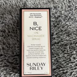 NEW SUNDAY RILEY B3 NICE 10% NIACINAMIDE SERUM $5!