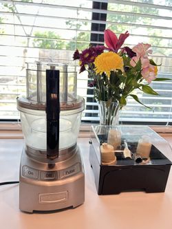 Cuisinart Food Processor - Elite Collection - Double Bowl 12 & 4 Cup In One - Die Cast