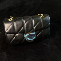 black coach bag