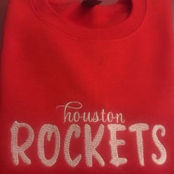 Houston ROCKETS Embroidered 