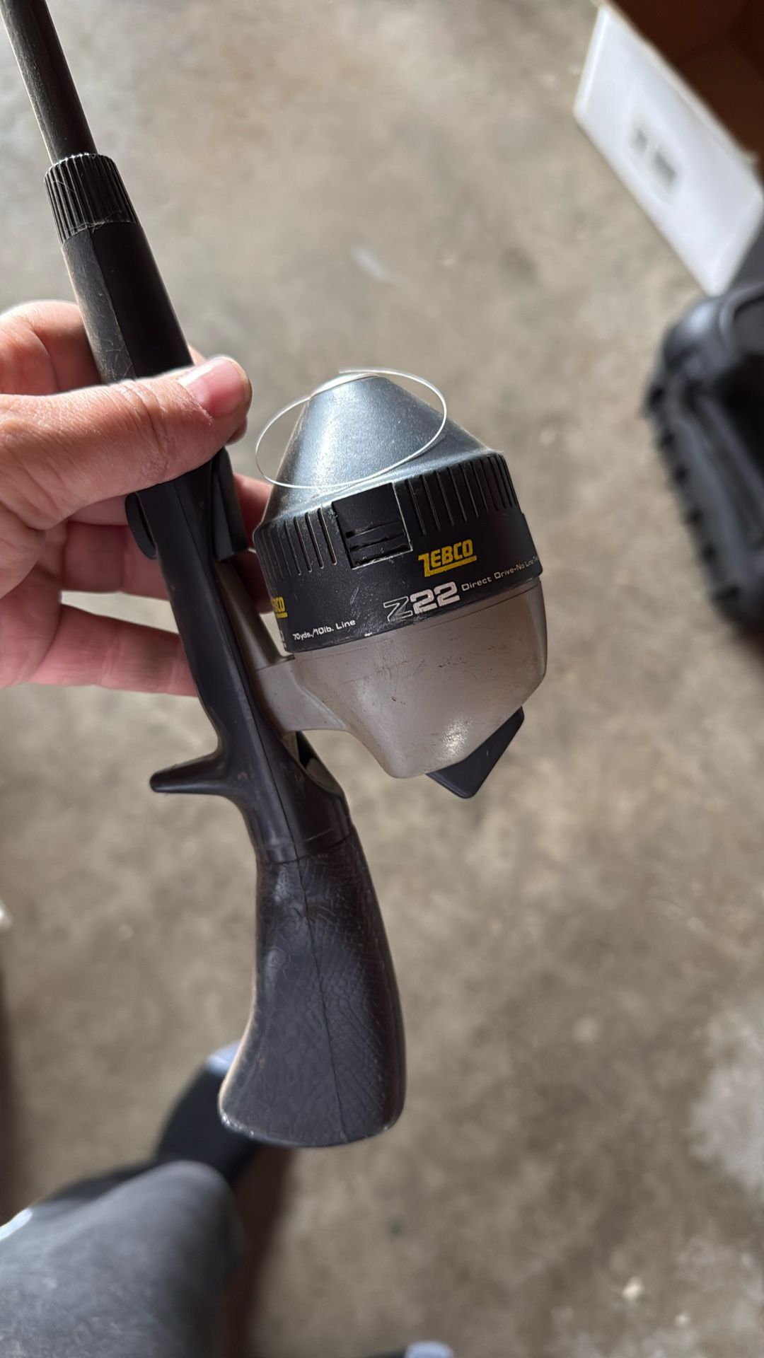Zebco Reel Fishing Pole