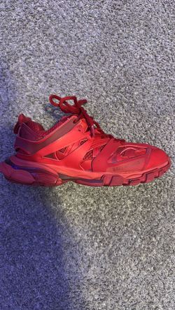 Balenciaga red tracks size 40