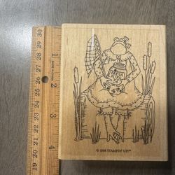 NEW Rubber Stamping’ Up - Frog 