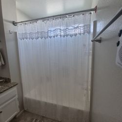 Bathroom Curtain Panel Ensemble