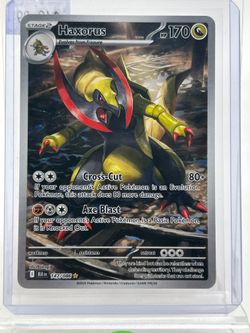 Pokémon TCG Black Bolt Haxorus 147 Holo English