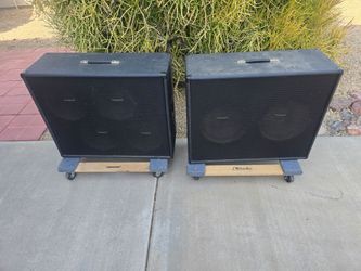 SPEAKER CABINETS with EMINENCE SPEAKERS