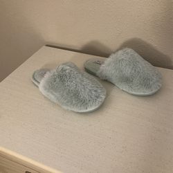 Blue Comfy Slippers
