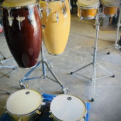 LP Matador Congas, Bongos, And Timbales, Etc